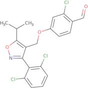 2-chloro-4-((3-(2,6-dichlorophenyl)-5-isopropylisoxazol-4-yl)methoxy)benzaldehyde