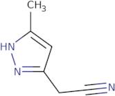 2-(3-Methyl-1H-pyrazol-5-yl)acetonitrile