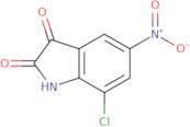 7-Chloro-5-nitro-2,3-dihydro-1H-indole-2,3-dione