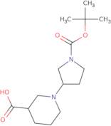 1-(1-tert-Butoxycarbonyl-pyrrolidin-3-yl)-piperidine-3-carboxylic acid