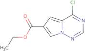 Ethyl 4-chloropyrrolo[1,2-f][1,2,4]triazine-6-carboxylate