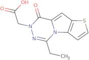 2-(5-Ethyl-8-oxothieno[2',3':4,5]pyrrolo[1,2-d][1,2,4]triazin-7(8H)-yl)acetic acid