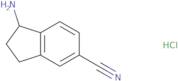1-Amino-2,3-dihydro-1H-indene-5-carbonitrile hydrochloride