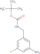 tert-Butyl N-[(3-amino-5-fluorophenyl)methyl]carbamate