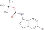 (S)-tert-Butyl (5-bromo-2,3-dihydro-1H-inden-1-yl)carbamate