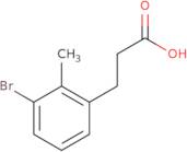 3-(3-Bromo-2-methylphenyl)propanoic acid