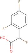 2-(2,4-Difluorophenyl)-2-fluoroacetic acid