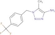 5-Methyl-1-{[4-(trifluoromethyl)phenyl]methyl}-1H-1,2,3-triazol-4-amine