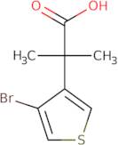 2-(4-Bromothiophen-3-yl)-2-methylpropanoic acid