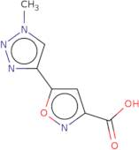 5-(1-Methyl-1H-1,2,3-triazol-4-yl)-1,2-oxazole-3-carboxylic acid