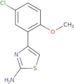 4-(5-Chloro-2-methoxy-phenyl)-thiazol-2-ylamine