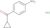 (4-Amino-phenyl)-cyclopropyl-methanone hydrochloride