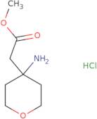 4-amino-tetrahydropyran-4-acetic acid methyl ester hcl