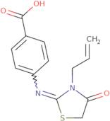 4-(3-Allyl-4-oxo-thiazolidin-2-ylideneamino)-benzoic acid
