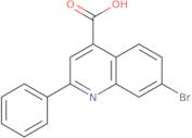 7-Bromo-2-phenylquinoline-4-carboxylic acid