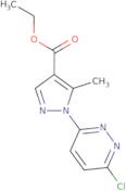 Ethyl 1-(6-chloropyridazin-3-yl)-5-methyl-1H-pyrazole-4-carboxylate