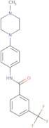 N-[4-(4-Methylpiperazin-1-yl)phenyl]-3-(trifluoromethyl)benzamide