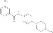 3-Methyl-N-[4-(4-methylpiperazin-1-yl)phenyl]benzamide