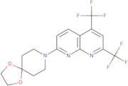 8-[5,7-Bis(trifluoromethyl)-1,8-naphthyridin-2-yl]-1,4-dioxa-8-azaspiro[4.5]decane