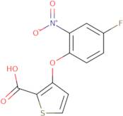 3-(4-Fluoro-2-nitrophenoxy)thiophene-2-carboxylic acid