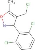 4-Chloromethyl-3-(2,6-dichlorophenyl)-5-methylisoxazole