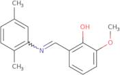 2-{(E)-[(2,5-Dimethylphenyl)imino]methyl}-6-methoxyphenol