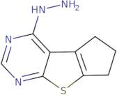 4-Hydrazino-6,7-dihydro-5H-cyclopenta[4,5]thieno[2,3-d]pyrimidine