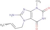 8-Amino-7-(2-buten-1-yl)-3-methyl-3,7-dihydro-1H-purine-2,6-dione