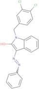 1-(3,4-Dichlorobenzyl)-1H-indole-2,3-dione 3-(N-phenylhydrazone)