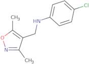 4-Chloro-N-[(3,5-dimethyl-1,2-oxazol-4-yl)methyl]aniline