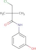 3-Chloro-N-(3-hydroxyphenyl)-2,2-dimethylpropanamide