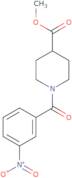 Methyl 1-(3-nitrobenzoyl)-4-piperidinecarboxylate