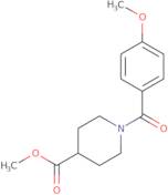 Methyl 1-(4-methoxybenzoyl)piperidine-4-carboxylate