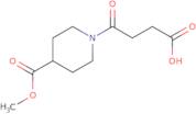 4-[4-(Methoxycarbonyl)piperidino]-4-oxobutanoic acid