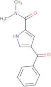 4-Benzoyl-N,N-dimethyl-1H-pyrrole-2-carboxamide