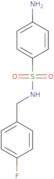 4-Amino-N-[(4-fluorophenyl)methyl]benzene-1-sulfonamide