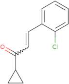 (2E)-3-(2-Chlorophenyl)-1-cyclopropylprop-2-en-1-one