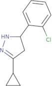 5-(2-Chlorophenyl)-3-cyclopropyl-4,5-dihydro-1H-pyrazole