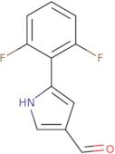 5-(2,6-Difluorophenyl)-1H-pyrrole-3-carbaldehyde