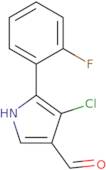 4-Chloro-5-(2-fluorophenyl)-1H-pyrrole-3-carbaldehyde