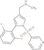 1-(5-(2,6-Difluorophenyl)-1-(pyridin-3-ylsulfonyl)-1H-pyrrol-3-yl)-N-methylmethanamine