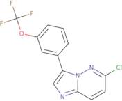 6-Chloro-3-(3-(trifluoromethoxy)phenyl)imidazo[1,2-b]pyridazine