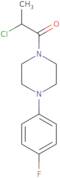 2-Chloro-1-[4-(4-fluorophenyl)piperazin-1-yl]propan-1-one