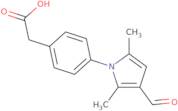 2-[4-(3-Formyl-2,5-dimethyl-1H-pyrrol-1-yl)phenyl]acetic acid