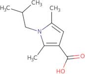 1-Isobutyl-2,5-dimethyl-1H-pyrrole-3-carboxylic acid