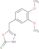 5-[(3,4-Dimethoxyphenyl)methyl]-1,3,4-oxadiazole-2-thiol