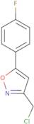 3-(Chloromethyl)-5-(4-fluorophenyl)-1,2-oxazole