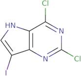 2,4-Dichloro-7-iodo-5H-pyrrolo[3,2-d]pyrimidine