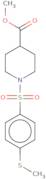 Methyl 1-{[4-(methylsulfanyl)benzene]sulfonyl}piperidine-4-carboxylate