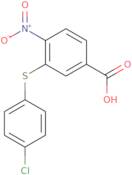 3-[(4-Chlorophenyl)sulfanyl]-4-nitrobenzoic acid